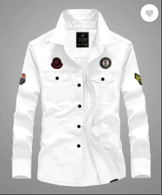 white shirt
